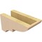 Ekena Millwork 4"W x 8"D x 4"H Wide Ridgewood Rough Cedar Woodgrain TimberThane Corbel, Primed Tan CORUR04X08X04RIDRCPR - alternate 5